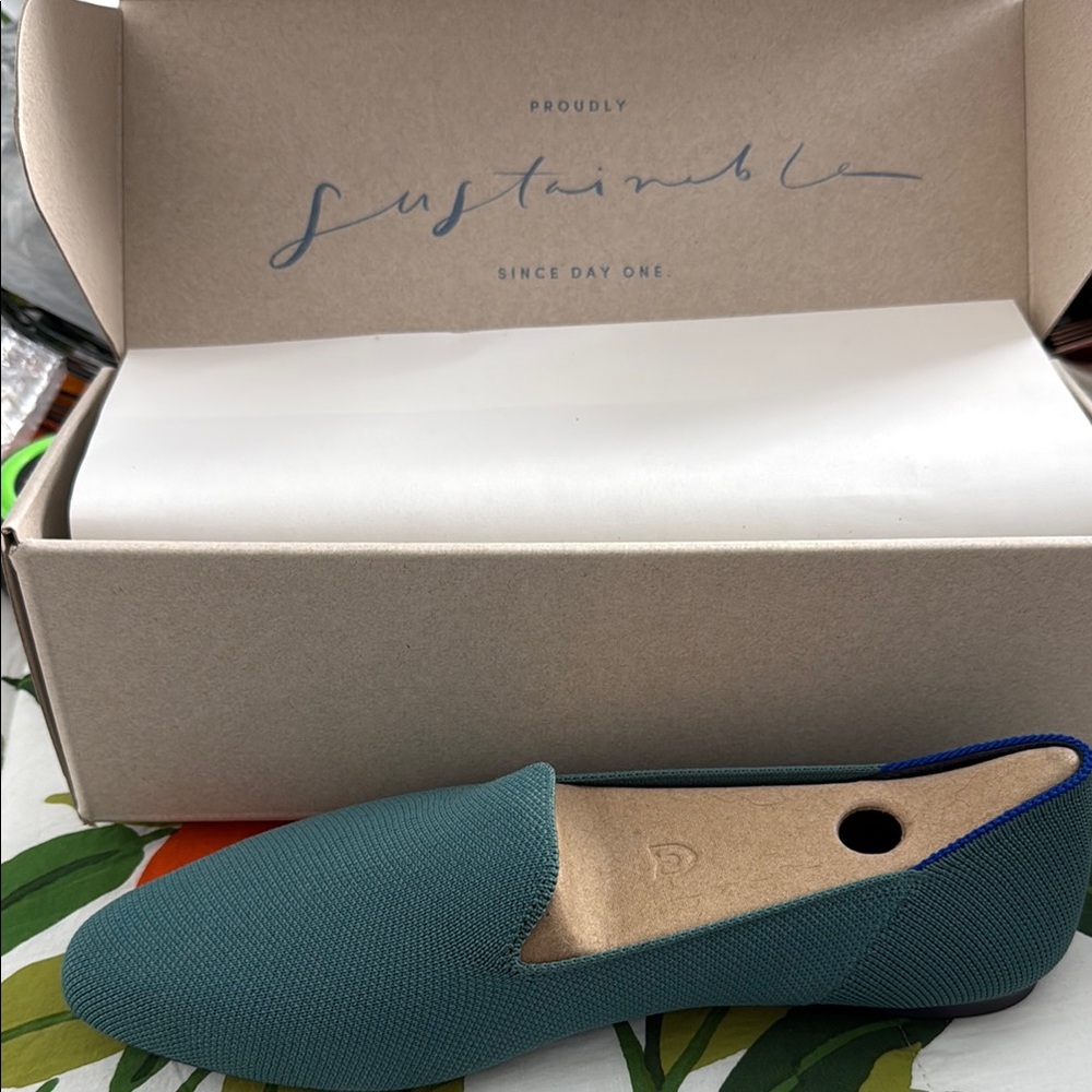 Rothy’s Sustainable Women's Blue Sage Loafers